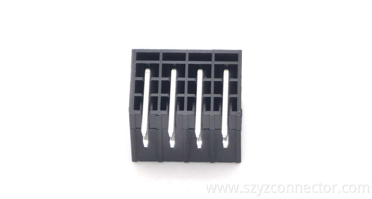 4.2mm Pitch Wafer Pin Header Connector 2*4P